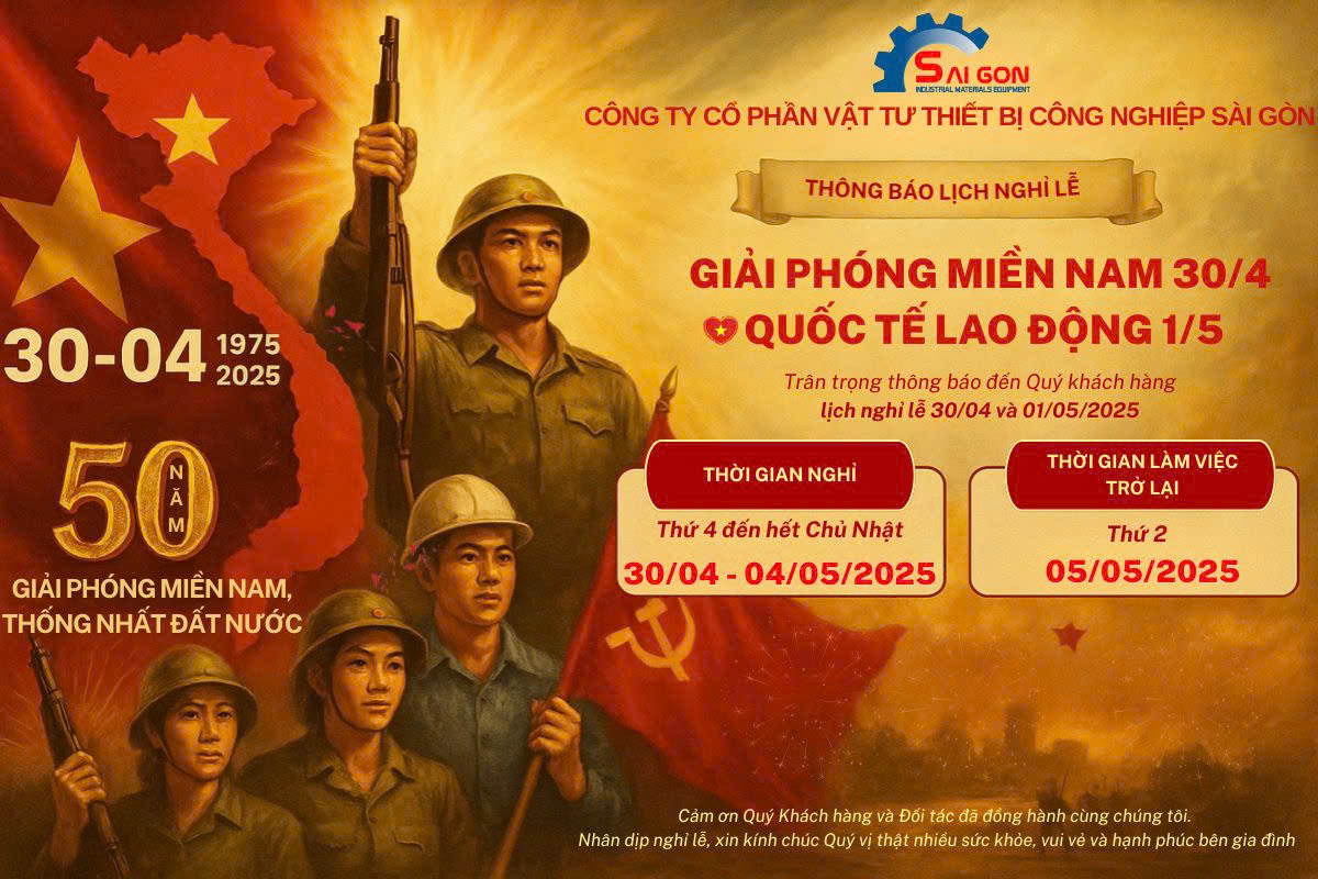 Thông báo nghỉ lễ 30/4